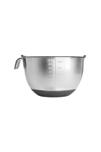 Clini Graduated Bowl Clini, stainless steel, non-stick with plastic lid, 19 cm