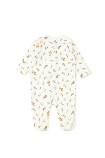 Polo Ralph Lauren White Patterned 3-Piece Newborn Set