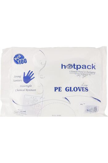 Hotpack Disposable Gloves - 100 Pieces