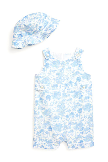Polo Ralph Lauren Blue 2-Piece Unisex Baby Set