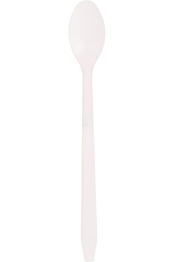 Hotpack Soda White Spoons, 100 Pieces