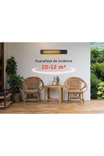 Heinner Wall-mounted electric heater 1000W/2000W
