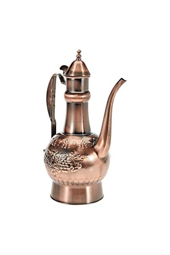 Generic Harmony Copper Design Teapot,Brown