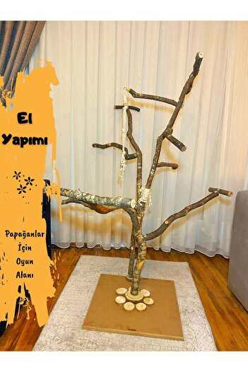 Ciko Kafes Parrot Playground with Detachable Parts
