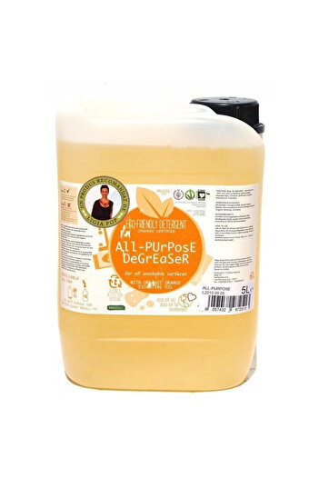 Biolu Ecological Detergent For All Surfaces With Orange Oil 5l