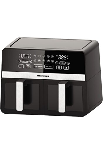 Heinner SimCook HAF-K10DB24BK double hot air fryer, 2400W, 9.5L capacity, adjustable thermostat