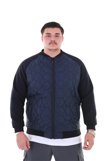 marufshop Εποχιακό ελαφρύ παλτό με ψηλό γιακά, κατάλληλο για άνδρες μεγάλου μεγέθους 120-158 κιλά