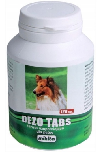 Other Dezo Tabs Mikita Complementary dog food neutralizes odors 120 tabs