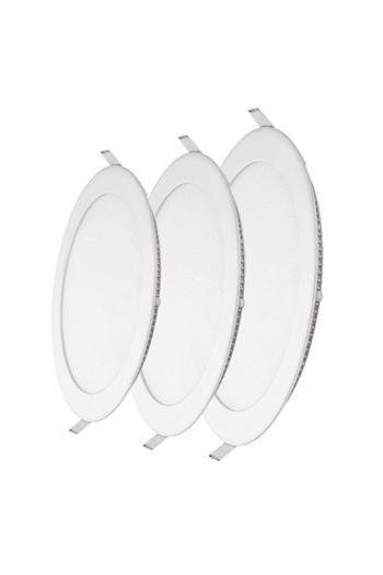Klaus Recessed LED Panel Round 9W 630Lm 6500K Ø135, KE35403K (40)