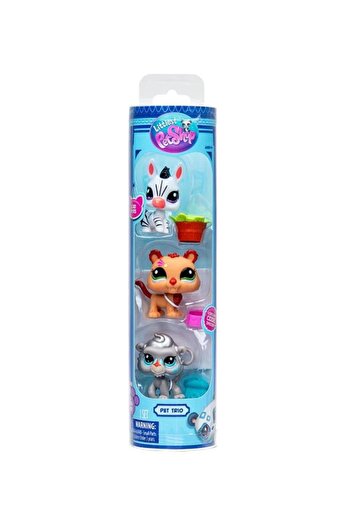 P Parla 00597 - Li̇ttlest Pet Shop 3 Figure Set (Lisinya)