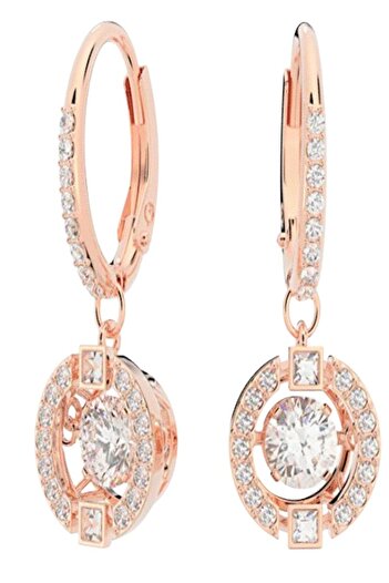 THK Swarovski Crystal Earrings, Sparkling Dance, Gold