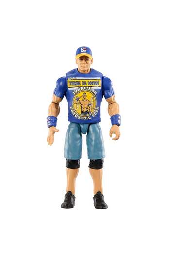 mattel WWE WWE John Cena Action Figure, Main Event Series #159, 6-inch Collectible Superstar with 14