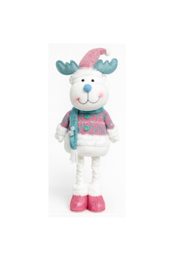 OEM Decorative Christmas figurine, Reindeer, with adjustable height 48-61 cm, Ideal for home decoration, A