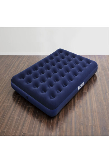 TSUMAB Bestway Inflatable Air Bed – Double Size Premium Flocked Mattress