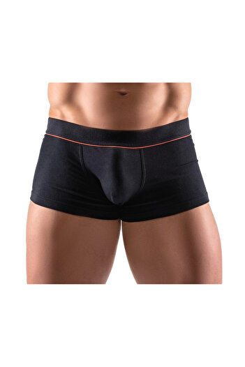 Other Svenjoyment - Black Men's Boxer Shorts With Red Thin Waistband S