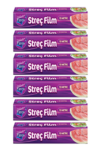 Parex Stretch Film 15 Mt Six Pack