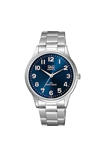 Q&Q , Argintiu Ceas cu mecanism quartz,