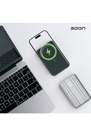Spon PowerBank 10000 mAh Magsafe Wireless Charger