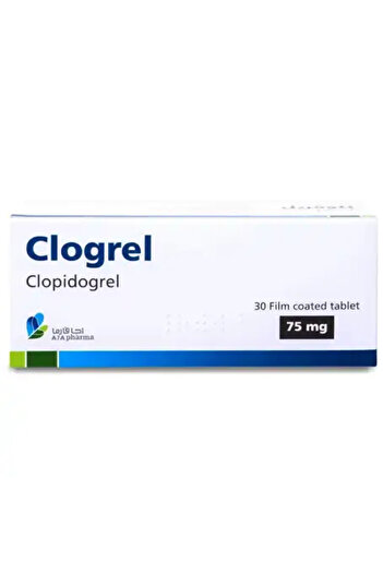 AJA PHARMA clogrel 75 mg 30 Tablets