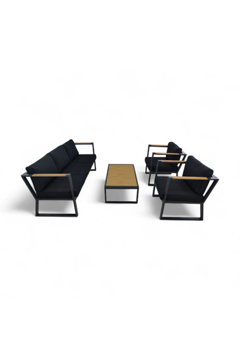 concent Luxury outdoor seating for 5 people – a design that combines strength and elegance