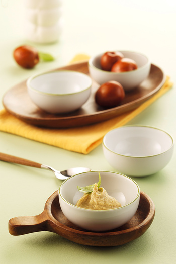 Kütahya Porselen Bone Multi Bellis 4 Piece 8 cm Bowl