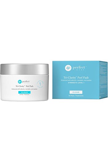 PERFECT IMAGE Tri-Clarity Peel Pads Enhanced with Salicylic | Mandelic | Botanical Blend