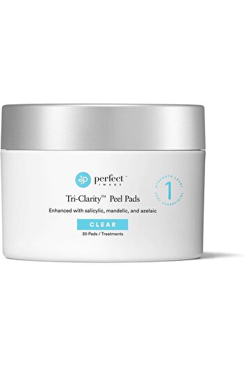 PERFECT IMAGE Tri-Clarity Peel Pads Enhanced with Salicylic | Mandelic | Botanical Blend