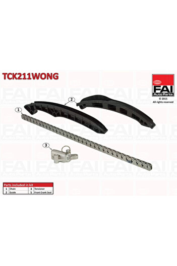 FAI AUTOPARTS Timing chain kit above AUDI A3 Cabriolet (8P7) 2011-2013
