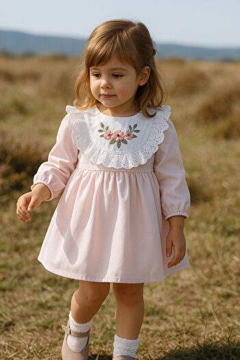 2kids2mom Baby Girl Girl's Birthday Party Wedding Dress Lined Satin Children's Clothing Baby Clothing