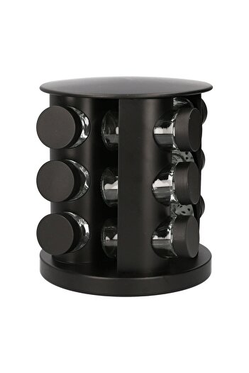 Other Spice set | OTTO | on a rotating stand - 12 jars | 19x21 cm | 982587