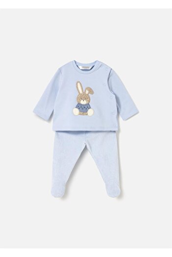 MAYORAL Baby Boy Top and Bottom Set Blue 2566