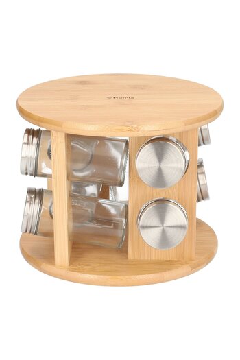 Other Spice set | BAMBOO | on a rotating stand | 15x19 cm | 975824