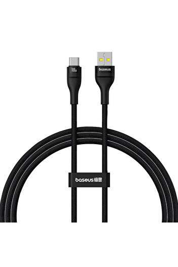 Other Kabel przewód wytrzymały Flash 2 USB-A - USB-C 100W 1m - czarny
