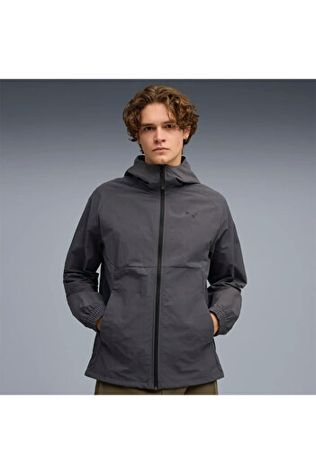 Puma Pumatech Woven Men's Gray Hooded Jacket