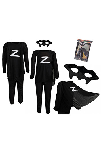 Ikonka Children's carnival costume Zorro 95-110cm
