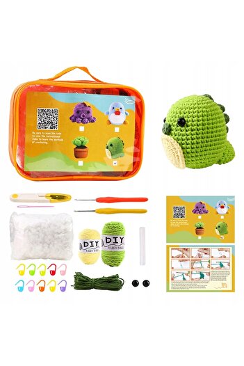 Other Complete DIY Crochet Kit for Kids Dinosaur