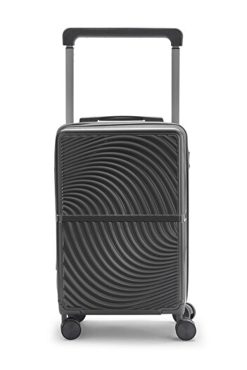 LİMRA Modern 20-inch polycarbonate cabin suitcase in black