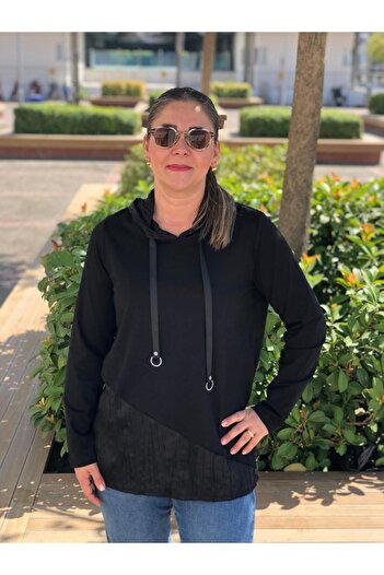 BAKTAGÖR Sweatshirt with Satin Details