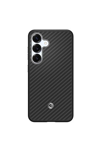 Other Etui silikonowe Spigen Enzo Aramid MagFit do Samsung Galaxy S25 - czarne