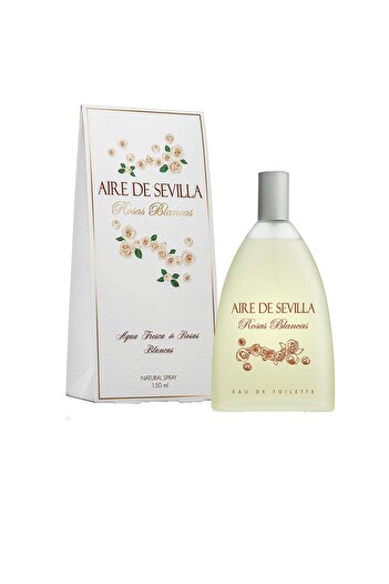 Aire Sevilla Eau de Toilette with vaporizer for women AIRE DE SEVILLA ROSAS BLANCAS 150 ml