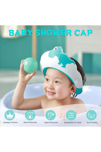vivimall Children's bathroom visor, dinosaur | Fippy