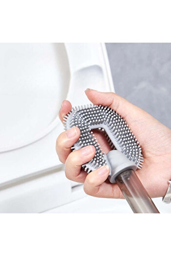vivimall WC Brush with Detergent Reservoir | CleanWave