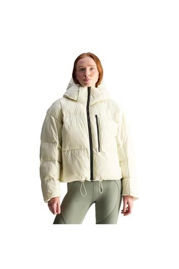 adidas Women's Beige Coat Asmc Short Puf Jv8548