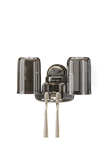 vivimall Double Cup & Brush Holder | ToothMate