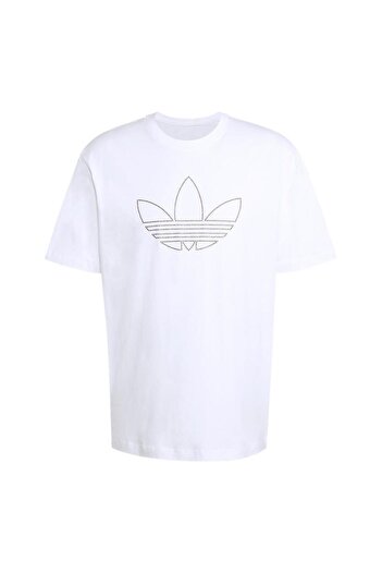 adidas Men's White T-Shirt Studded Tee Jy2805
