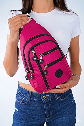 RELIANCE Unisex Crossbody Chest Bag, Multi-Compartment Daily Shoulder Bag, Bodybag