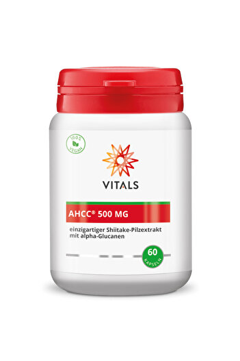 Eherbal AHCC® 500mg 60 capsules, Vitals