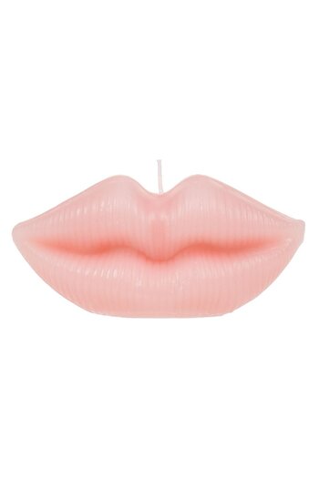 Vervo.ro pentru minți curioase 3D Pink Candle Lip Shape, Paraffin, Dimensions 11 x 5 x 5 cm, Burning Time 3 Hours, Decoration At