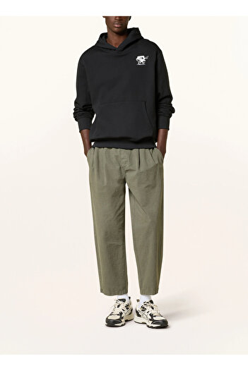 THE NORTH FACE Men's Black Cartoon Relaxed Sweatshirt