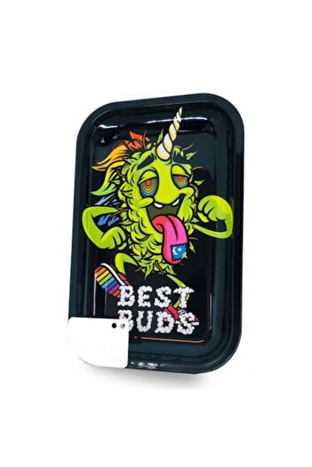 OEM Best Buds LSD Rolling Tray, 18×14 cm